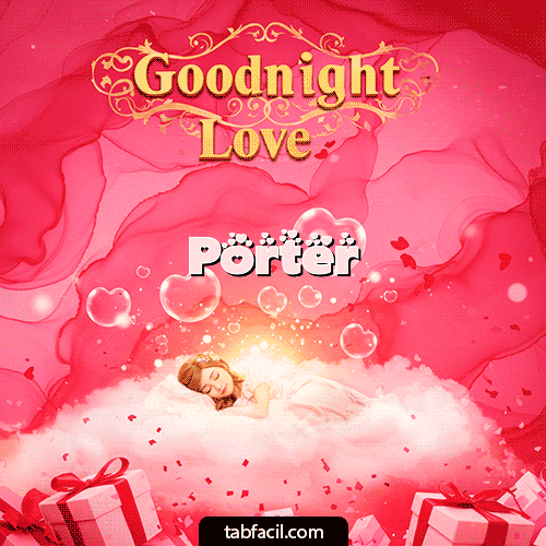 GIF Animado de Buenas Noches para Porter - Buenas Noches Angel Luna 3D