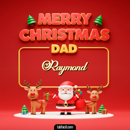 Merry Christmas DAD Feliz Navidad Raymond