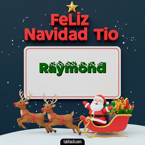 Feliz Navidad Tío Feliz Navidad Raymond