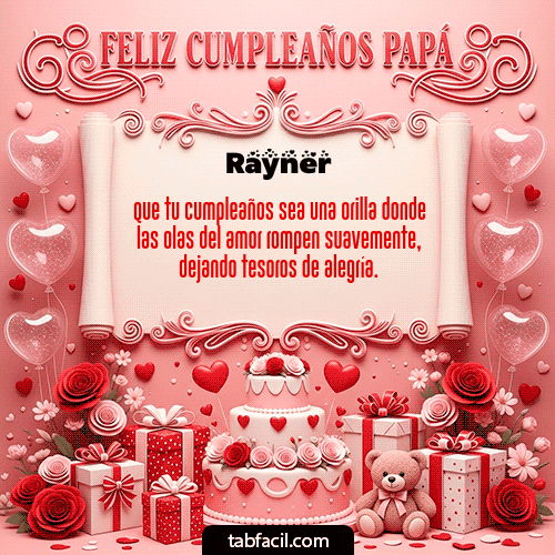 Gif Feliz Cumpleaños Papá Rayner