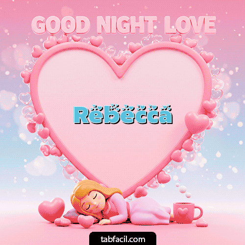 Ver GIF de Good Night Love GIF de Rebecca - Good Night Love