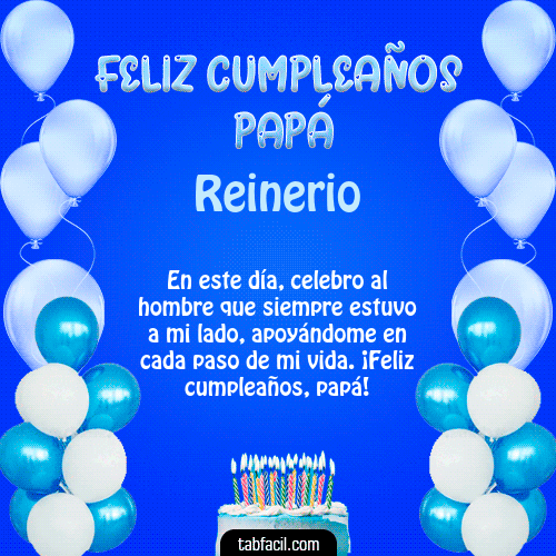 Feliz Cumpleaños Papá Reinerio