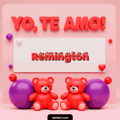 Gif Te Amo Feliz Dia Amor Remington