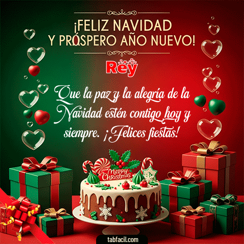 GIF de Rey - Feliz Navidad y Próspero Año Nuevo