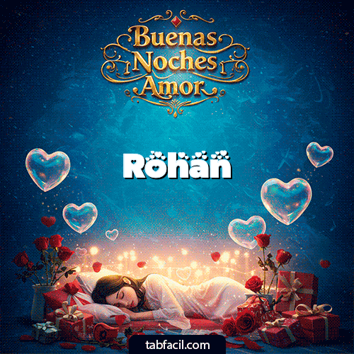 GIF Animado de Buenas Noches para Rohan - Buenas Noches Angel Luna Hada