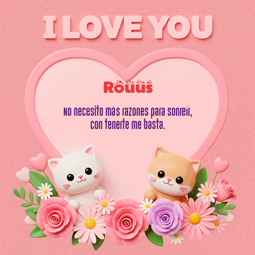 GIF de Rouus - Te Amo!!!