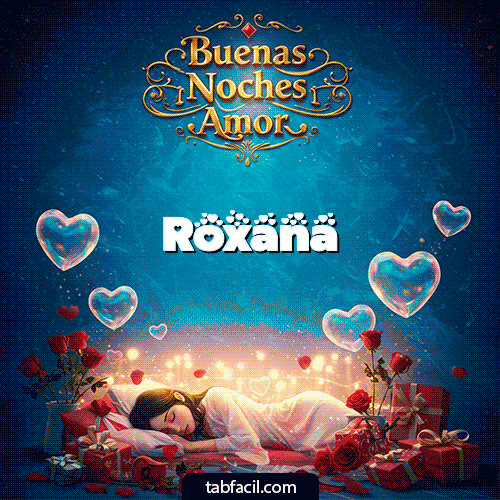 GIF de Roxana - Buenas Noches Angel Luna Hada