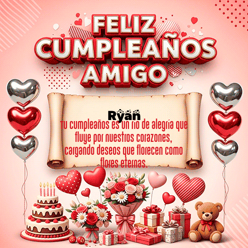 Feliz Cumpleaños Ryan GIF