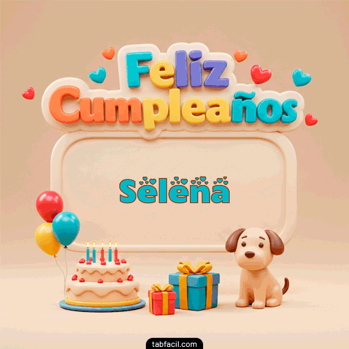 Feliz Cumpleaños Selena