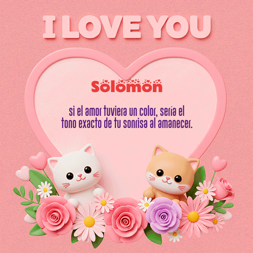 Gif Te Amo!!! Solomon