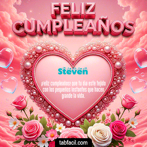 🎂 Feliz Cumpleaños Feliz Cumpleaños Steven