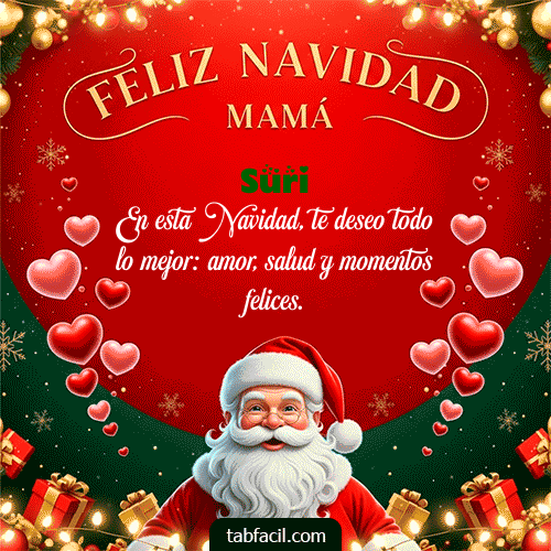 GIF de Suri - Feliz Navidad Mamá