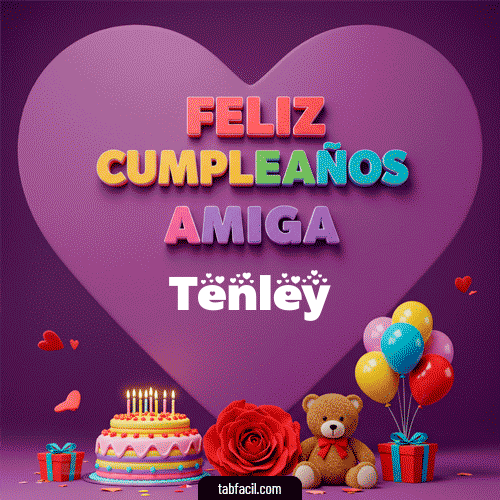 Feliz Cumpleaños Amiga Tenley
