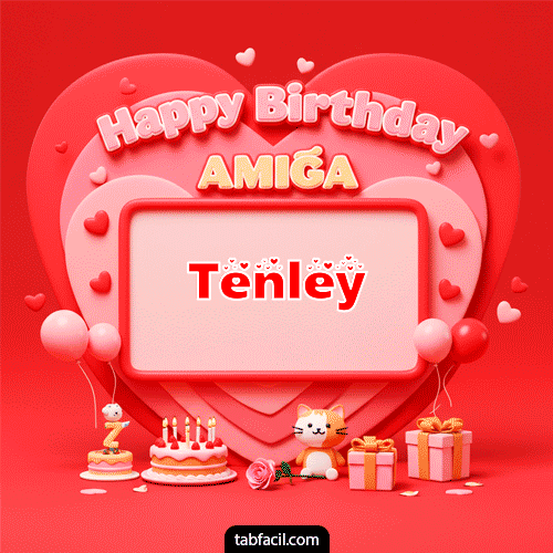 Happy BirthDay Amiga Tenley