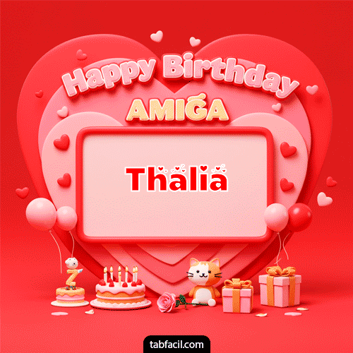 Happy BirthDay Amiga Thalia