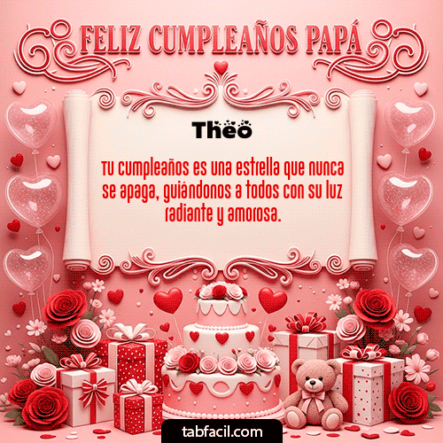 GIF de Theo - Feliz Cumpleaños Papá