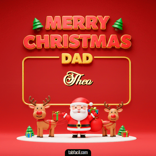 GIF de Theo - Merry Christmas DAD