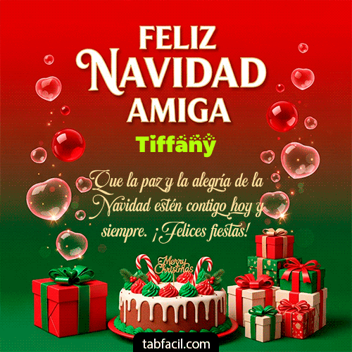 Feliz Navidad Amiga Feliz Navidad Tiffany