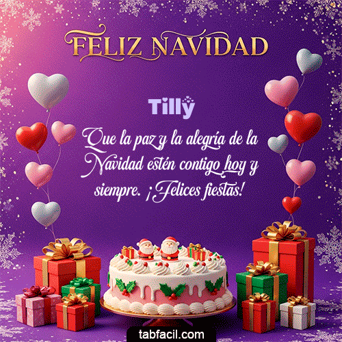 🎅 Merry Christmas Feliz Navidad Tilly