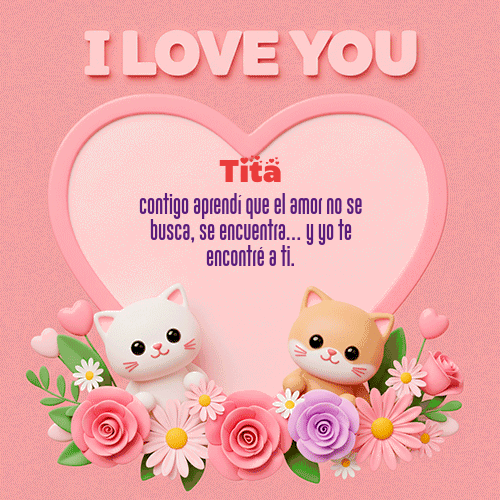 GIF de Tita - Te Amo!!!