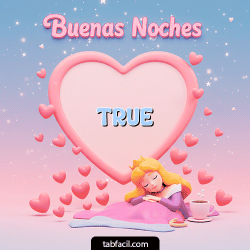 Ver GIF de Buenas noches corazón GIF de True - Buenas noches corazón