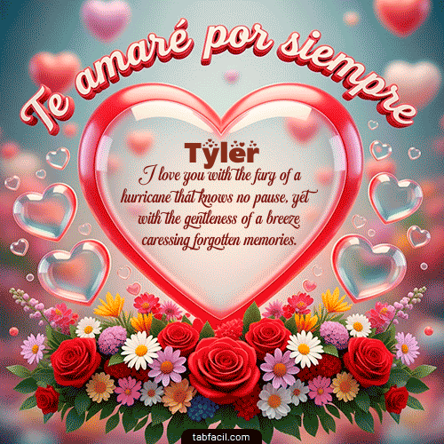 GIF de Tyler - Te amaré por siempre