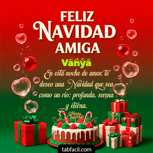 Ver GIF de Feliz Navidad Amiga GIF de Vanya - Feliz Navidad Amiga