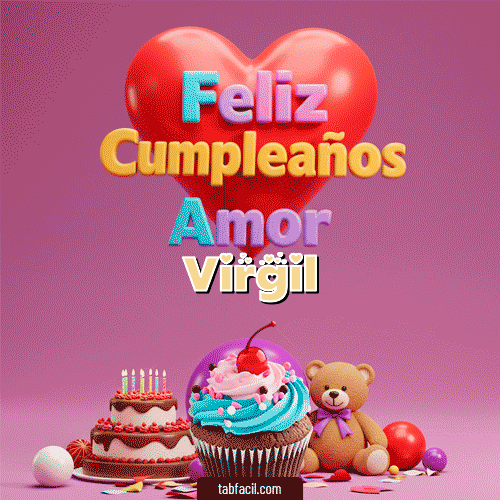 GIF de Virgil - 💞 Feliz Cumpleaños Amor