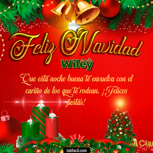 GIF Animado de Feliz Navidad para Wiley - Feliz Navidad