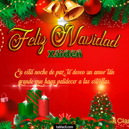 GIF de Xaiden - Feliz Navidad