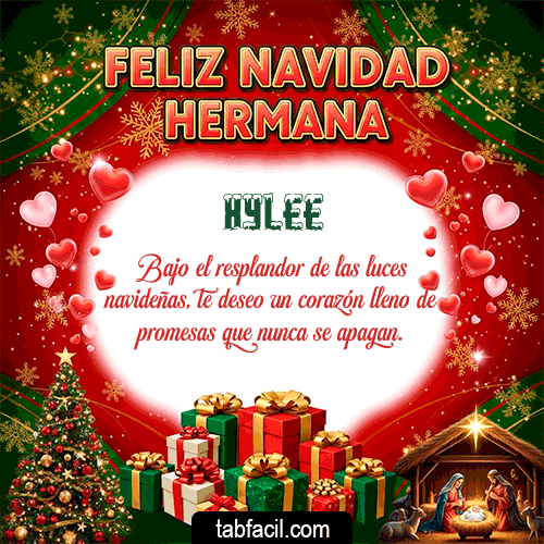 Feliz Navidad Hermana Feliz Navidad Xylee