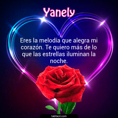 I Love You Yanely