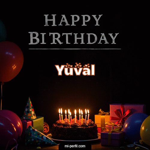 Happy BirthDay Feliz Cumpleaños Yuval
