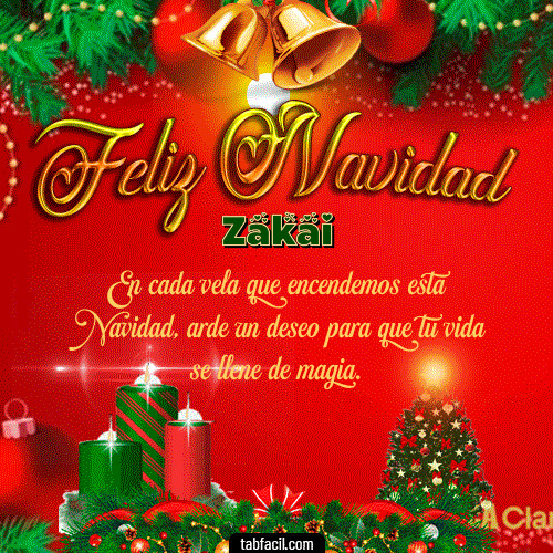 Feliz Navidad Zakai GIF