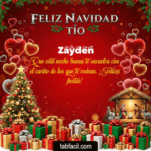 Feliz Navidad Zayden GIF