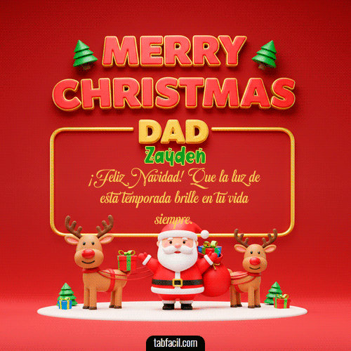 Feliz Navidad Zayden GIF