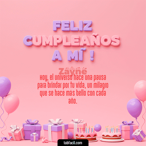 Gif 🕯️ Feliz Cumpleaños para mí Zayne