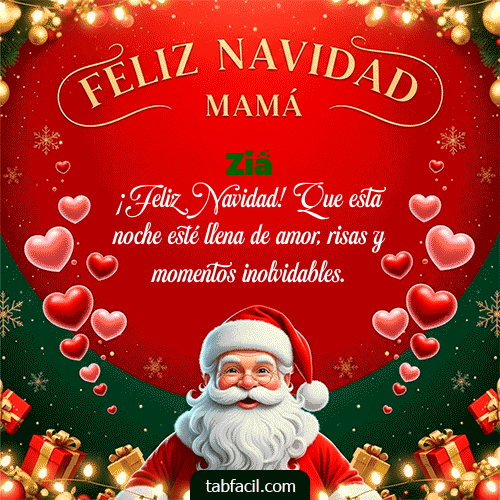 GIF de Zia - Feliz Navidad Mamá