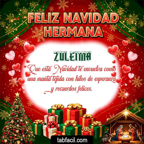 Gif Feliz Navidad Hermana Feliz Navidad Zuleima