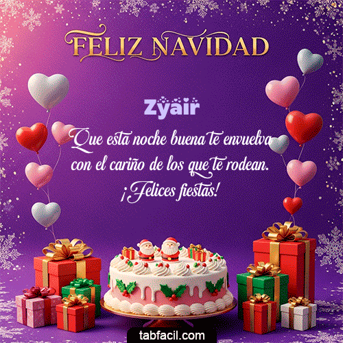 Feliz Navidad Zyair GIF
