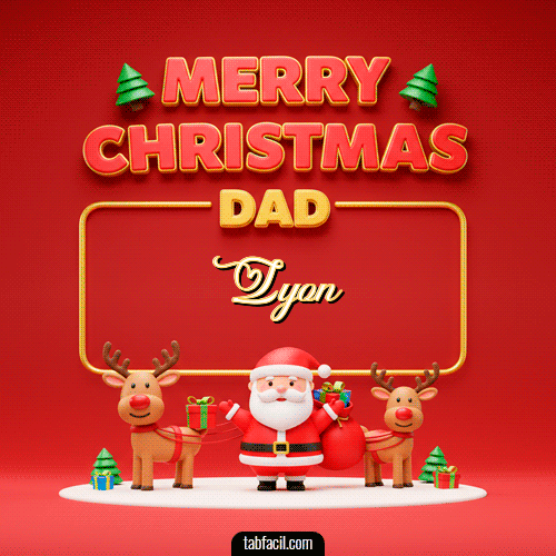 GIF de Zyon - Merry Christmas DAD