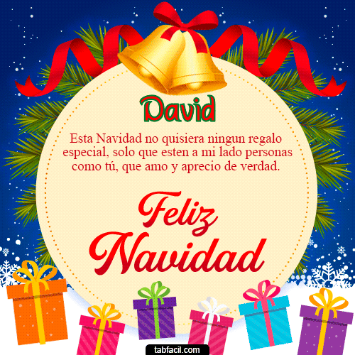 Feliz Navidad IV David