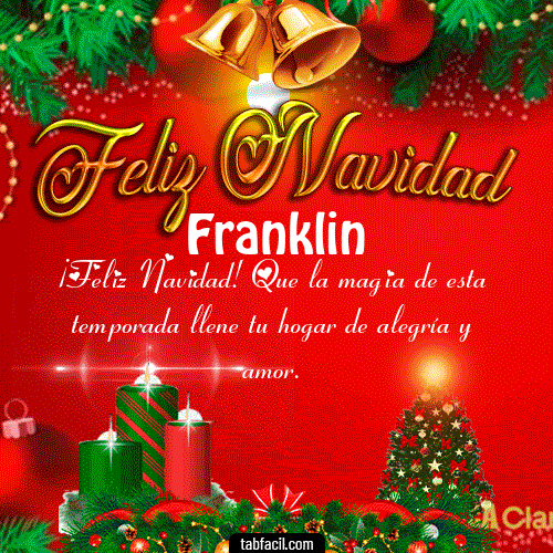 Feliz Navidad Franklin