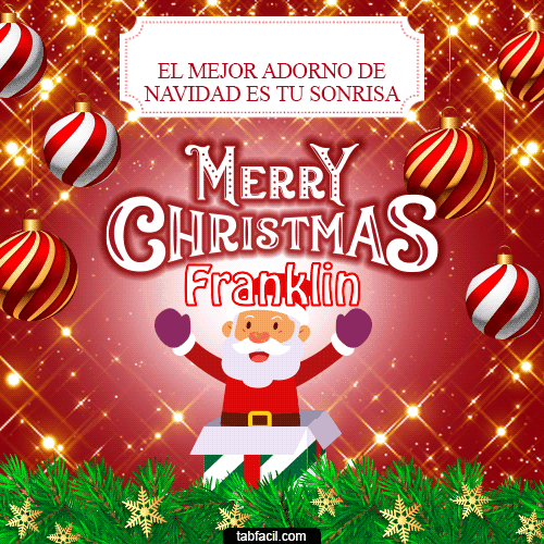 Merry Christmas III Franklin
