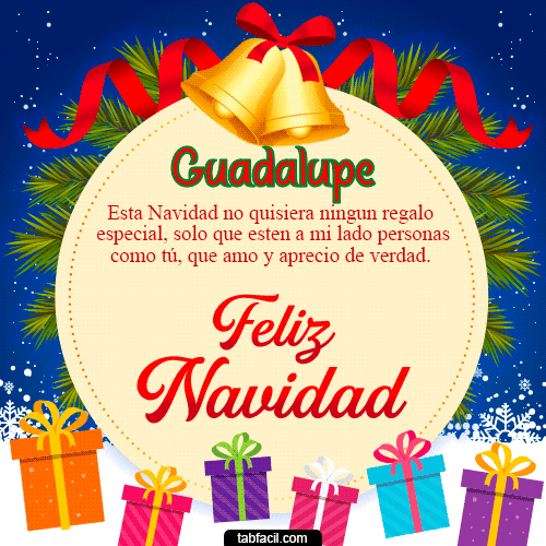 Feliz Navidad IV Guadalupe