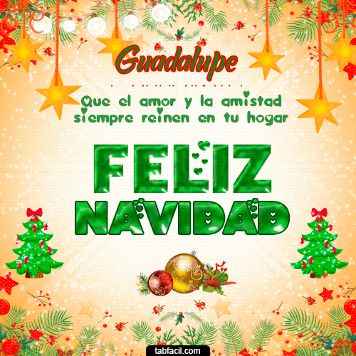 Feliz Navidad V Guadalupe