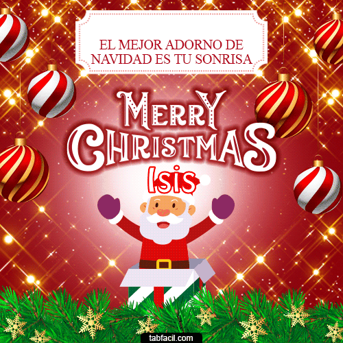 Merry Christmas III Isis