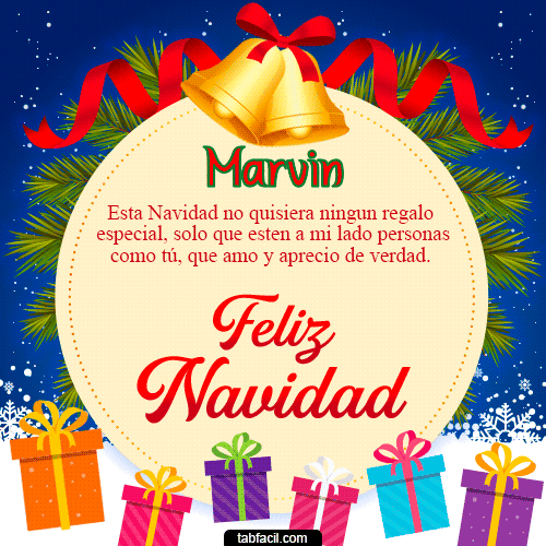 Feliz Navidad IV Marvin
