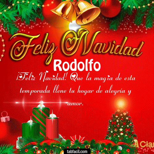 Feliz Navidad Rodolfo