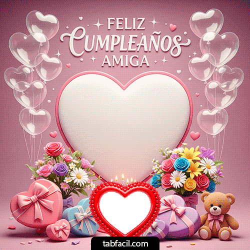 Gif Feliz Cumpleaños Amiga